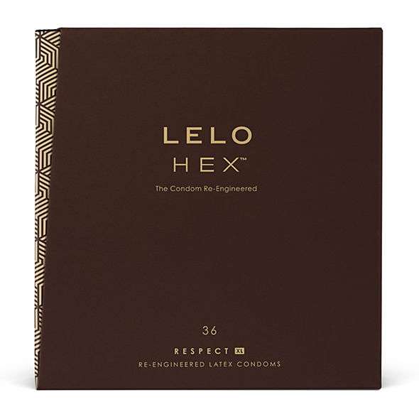 Cutie prezervative Lelo Hex Respect XL